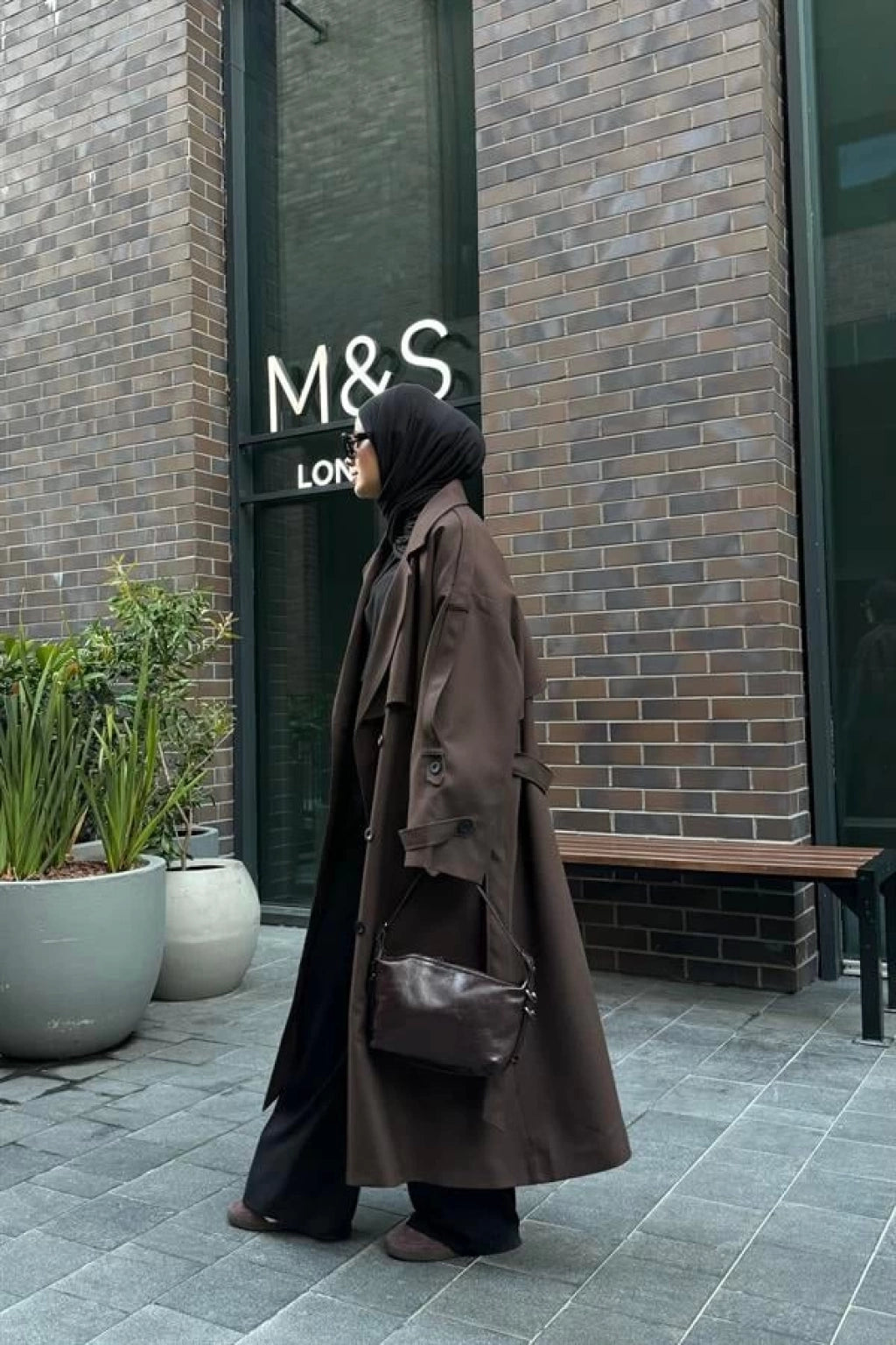Bitter Maxi Oversized Trench Coat – Lined