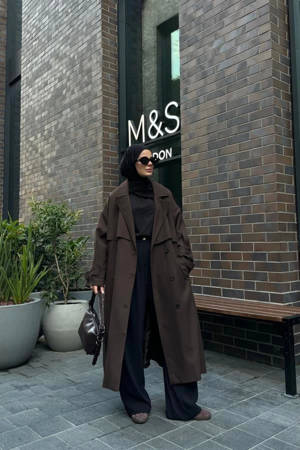 Bitter Maxi Oversized Trench Coat – Lined