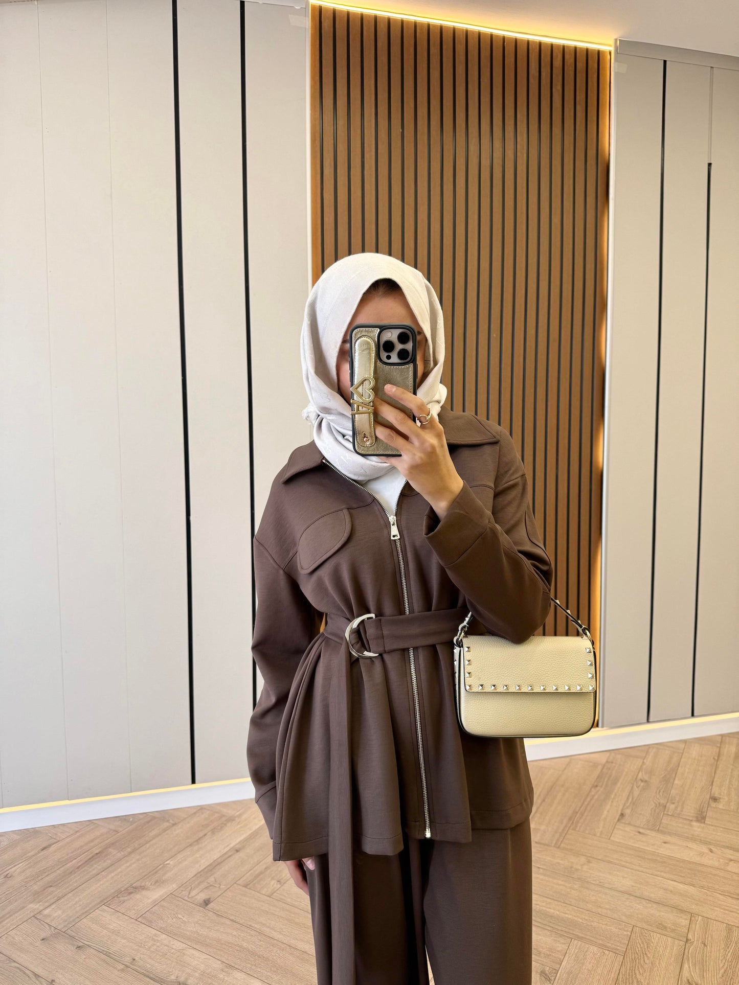 Front-Pocket Oysh Set – Light Brown