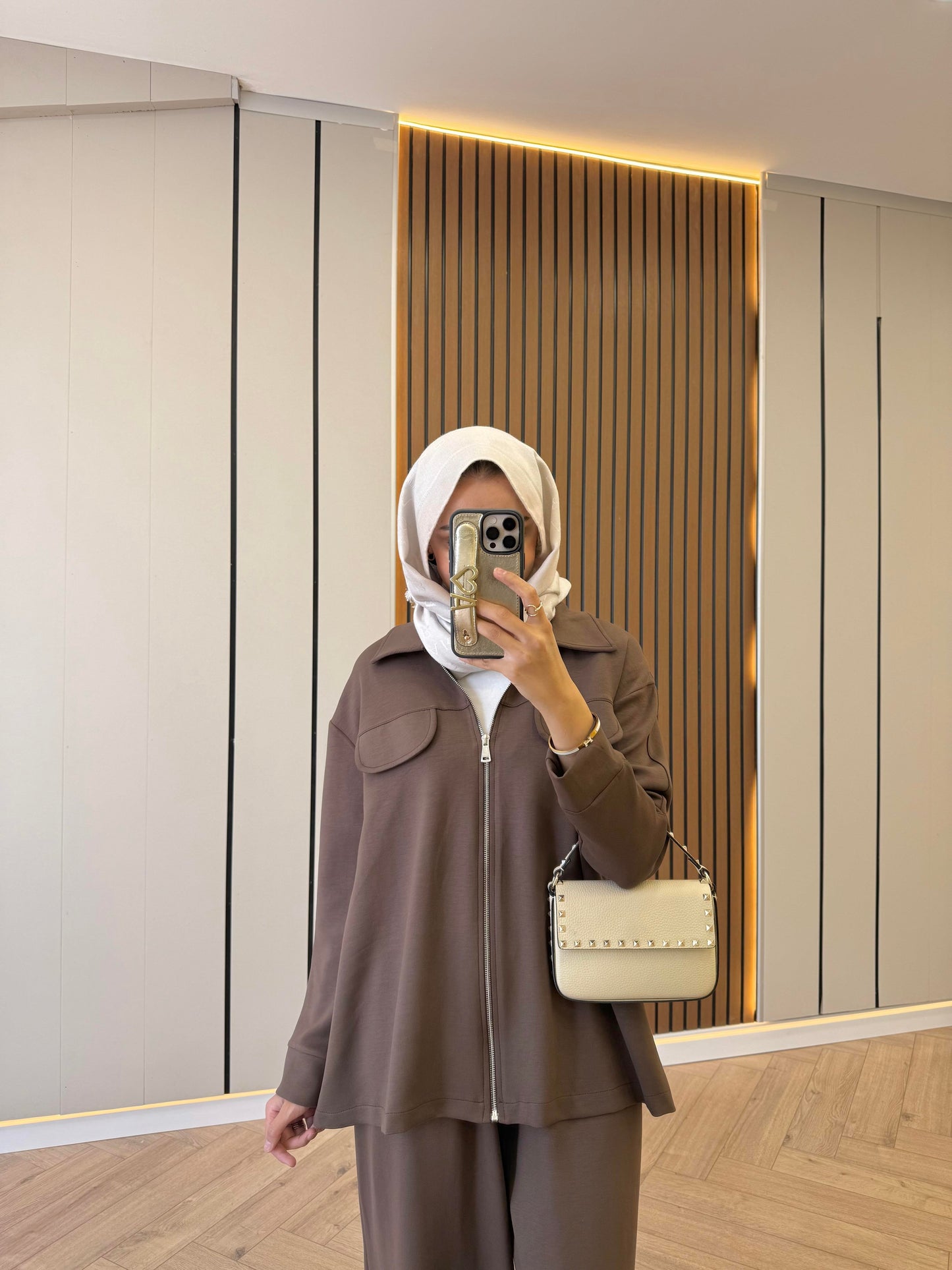 Front-Pocket Oysh Set – Light Brown