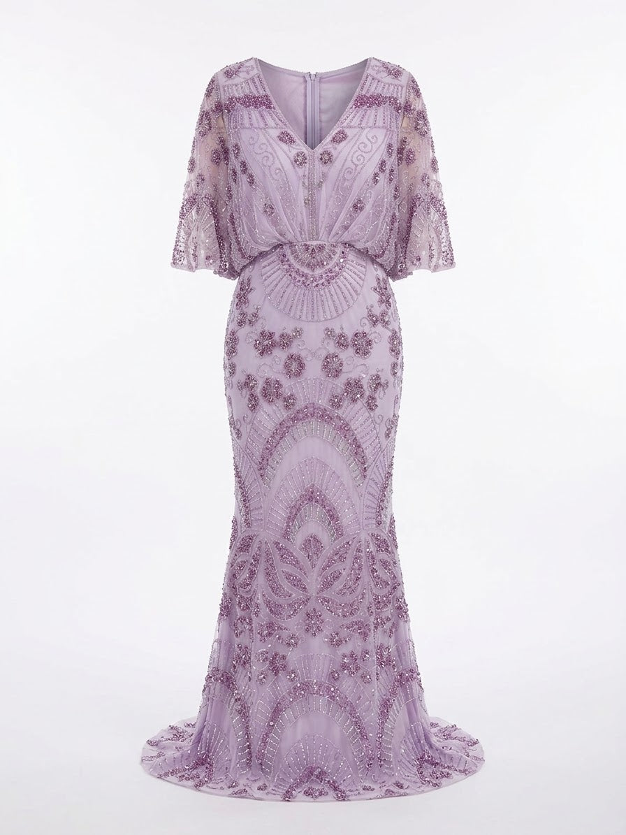 Wisteria Evening Dress – Lavender