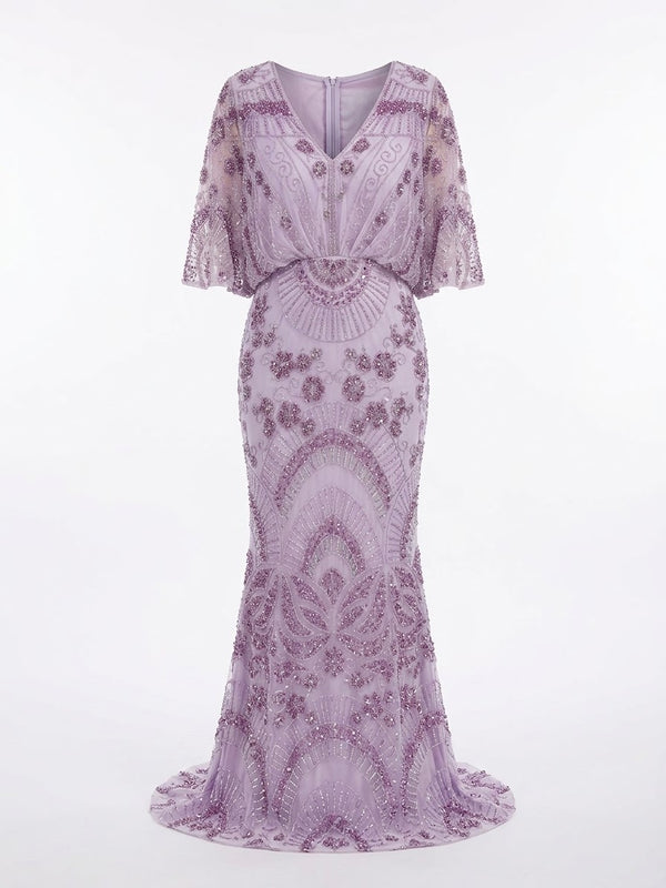 Wisteria Evening Dress – Lavender