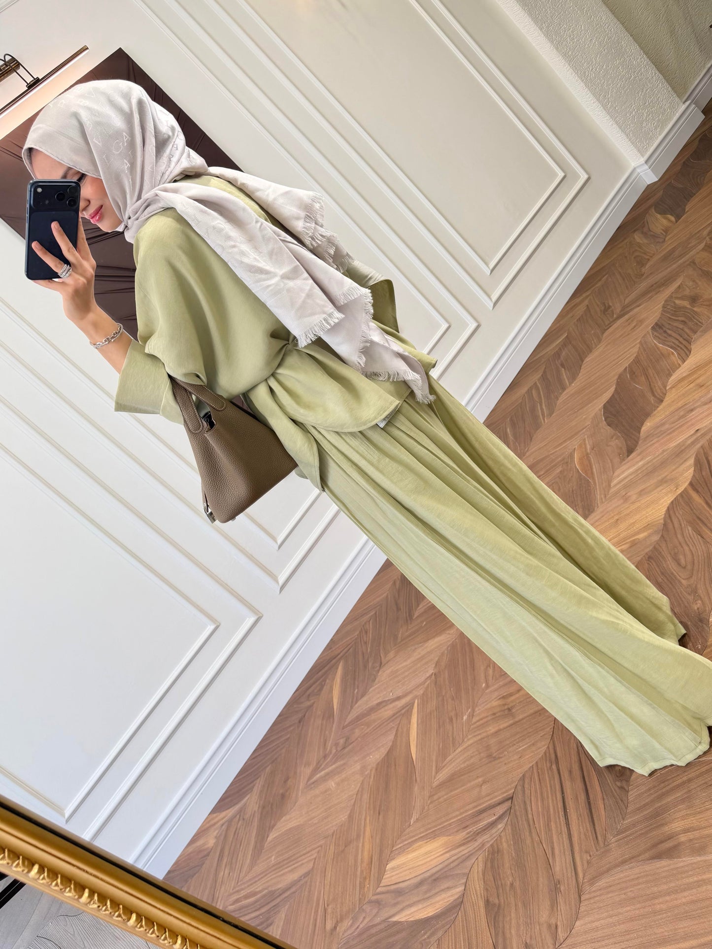 Lorin Two-Piece Set – Light Green