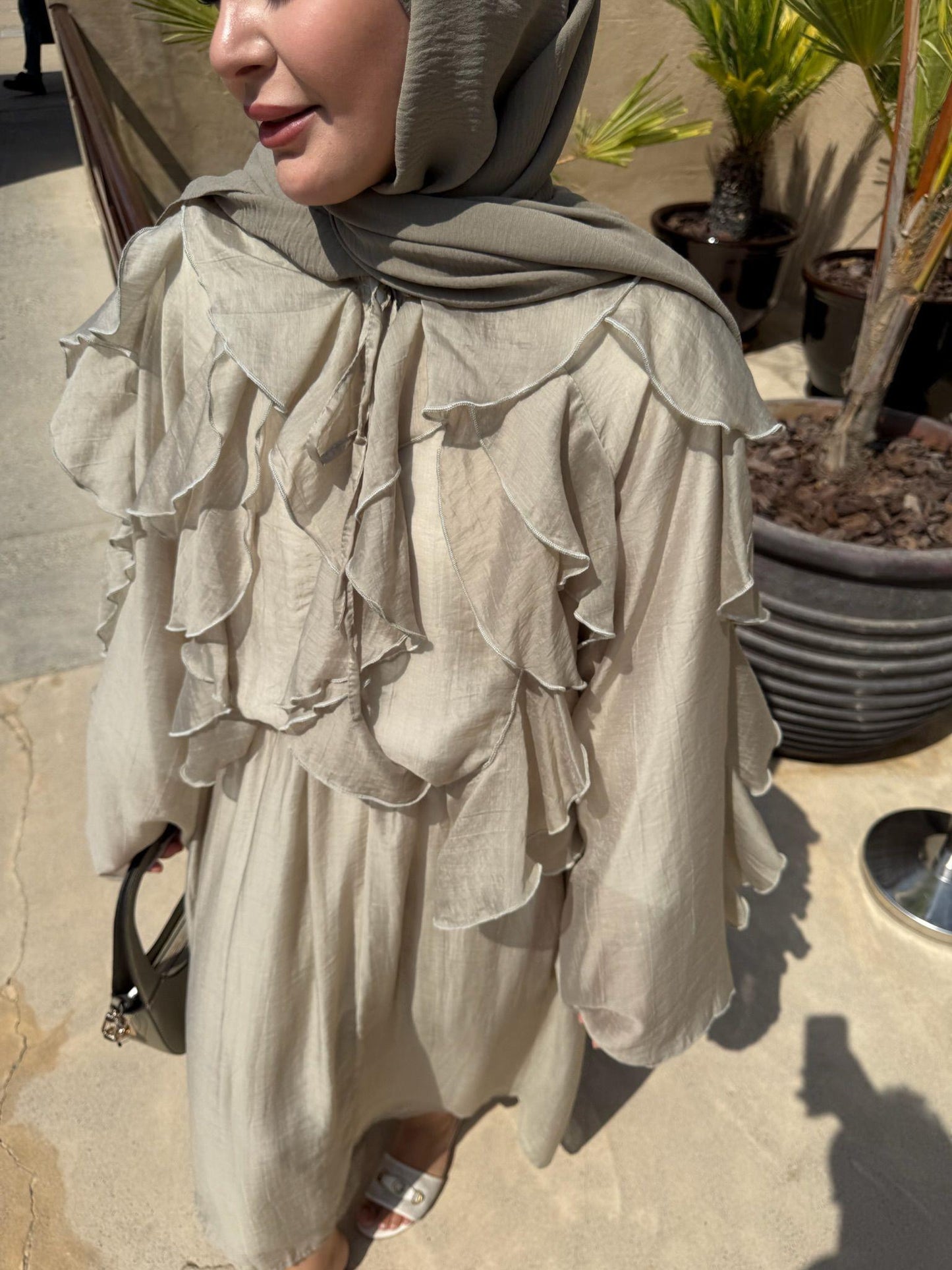 Manu Tulle Set - Khaki