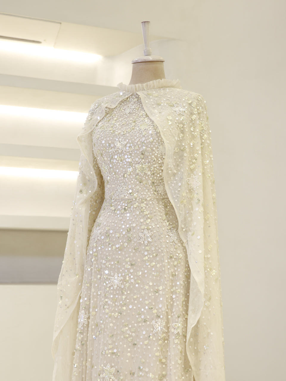 Elaira Evening Dress - Grey - view 3