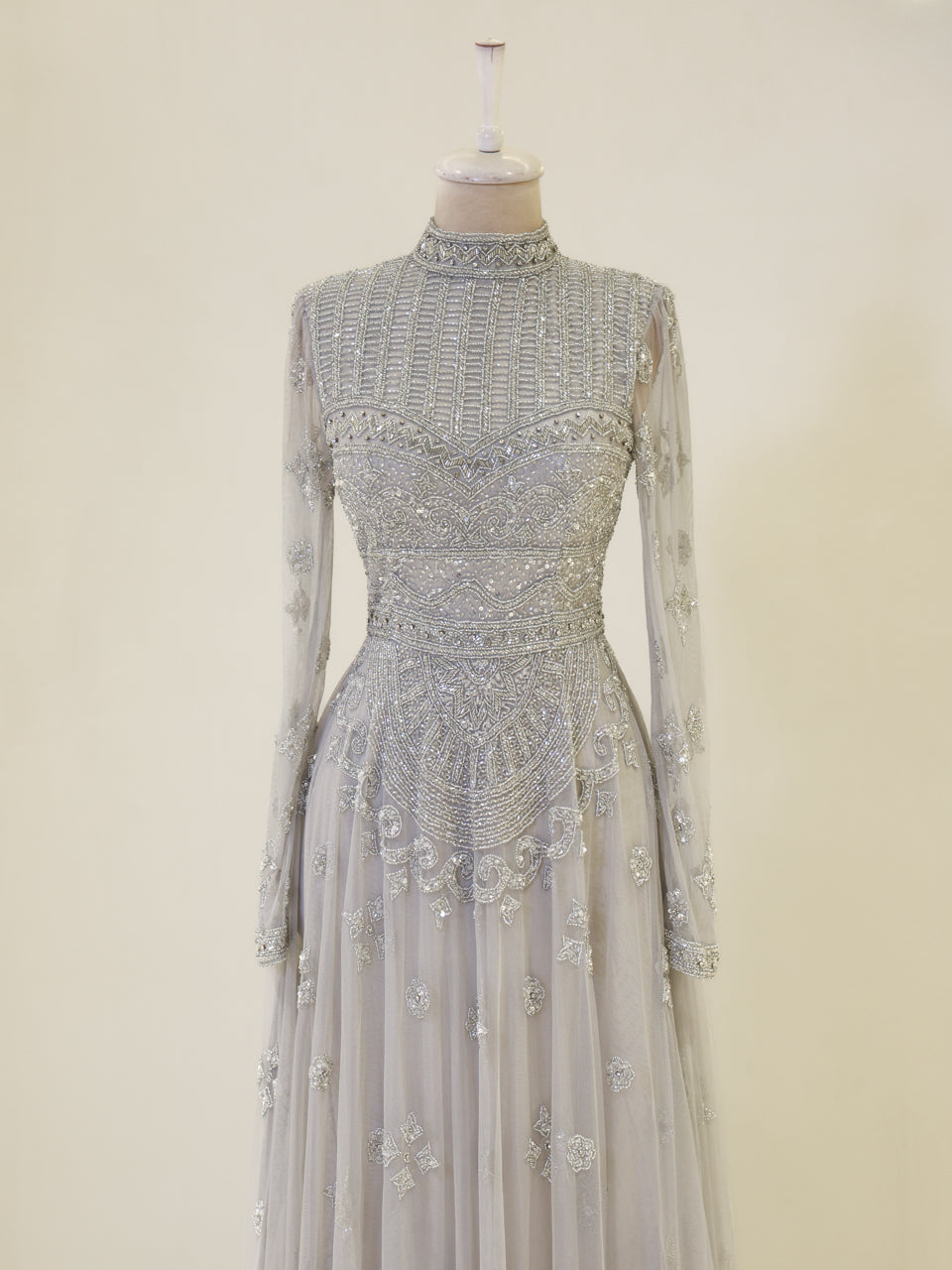 Anaqa Couture Evening Dress - Navy - view 2