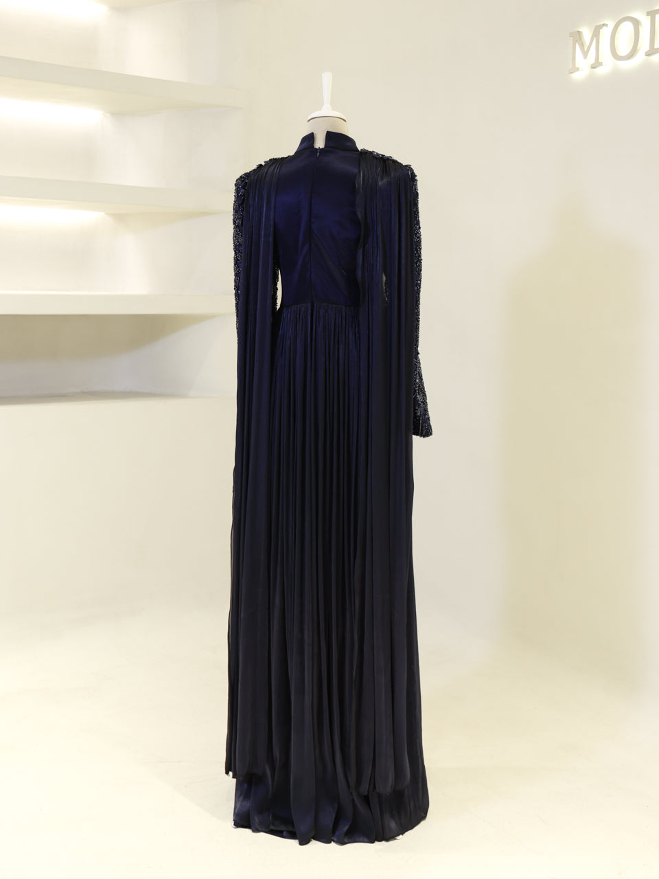 Shirine Evening Dress - Cream - view 5
