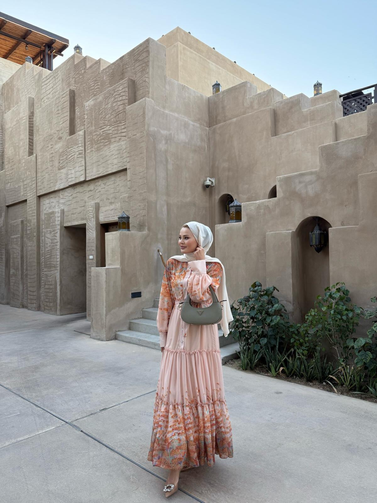 Laila Chiffon Maxi Dress