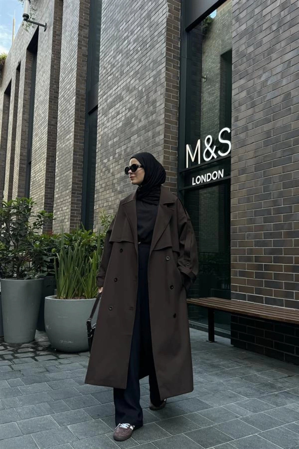 Bitter Maxi Oversized Trench Coat – Lined