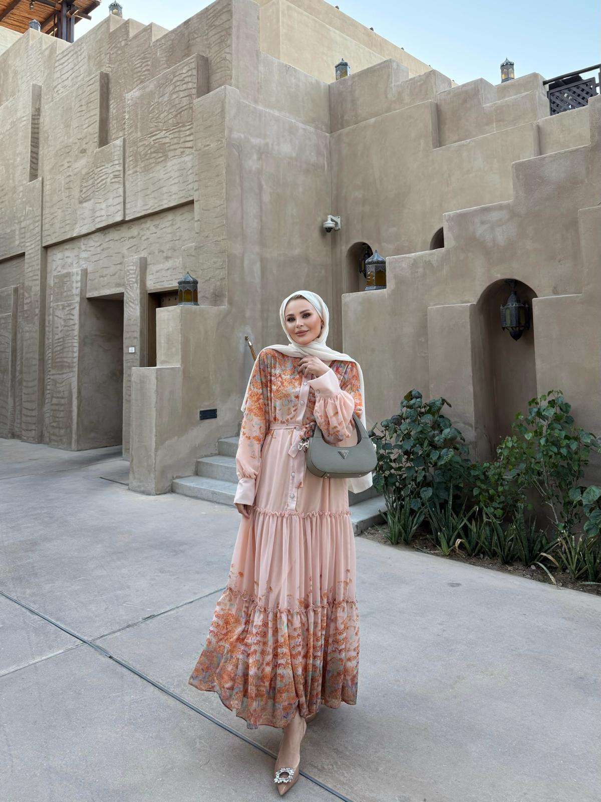 Laila Chiffon Maxi Dress