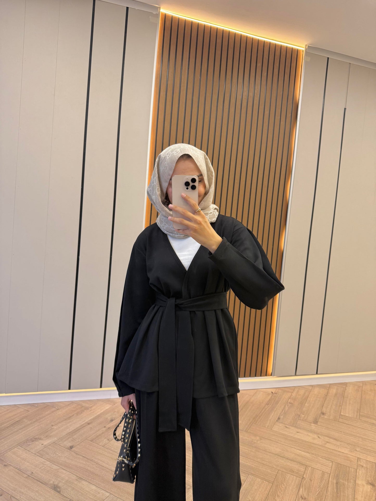 Kimono Pants Set – Black