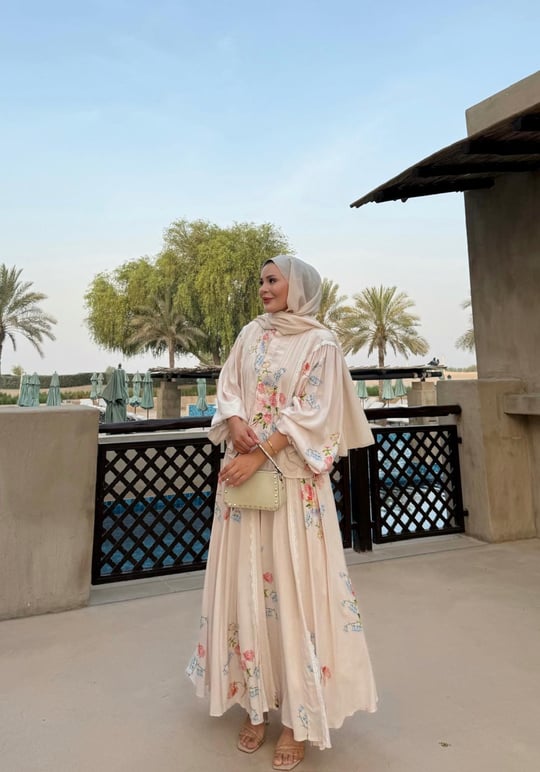 Floral Viscose Shirt and Skirt Sets