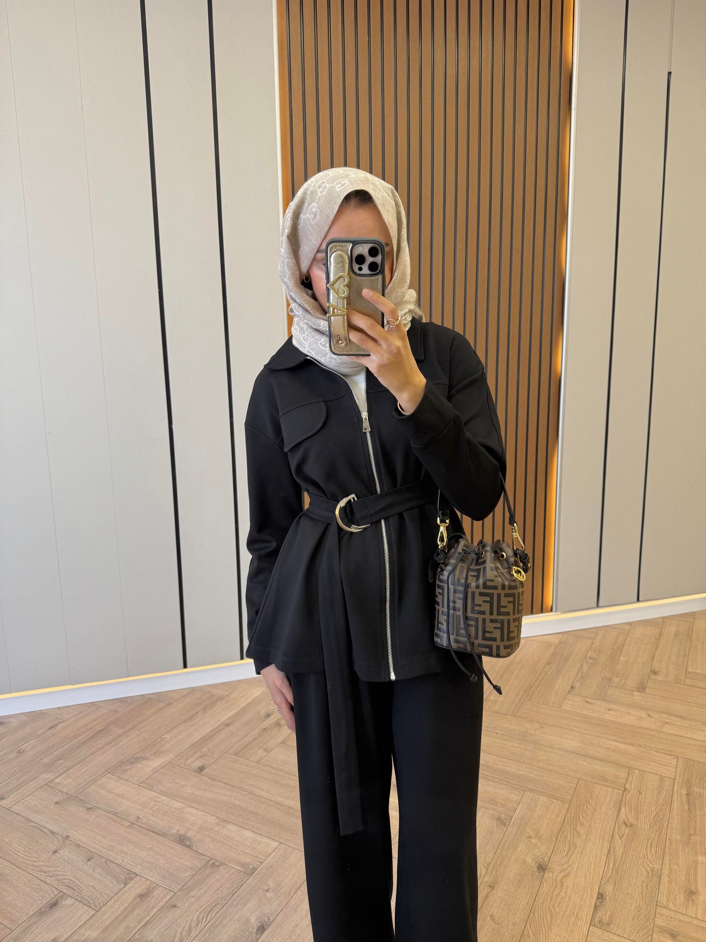 Front-Pocket Oysh Set – Black