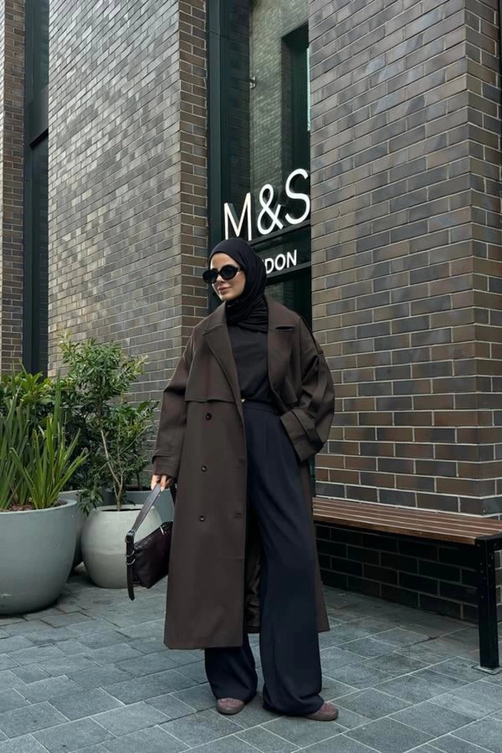 Bitter Maxi Oversized Trench Coat – Lined