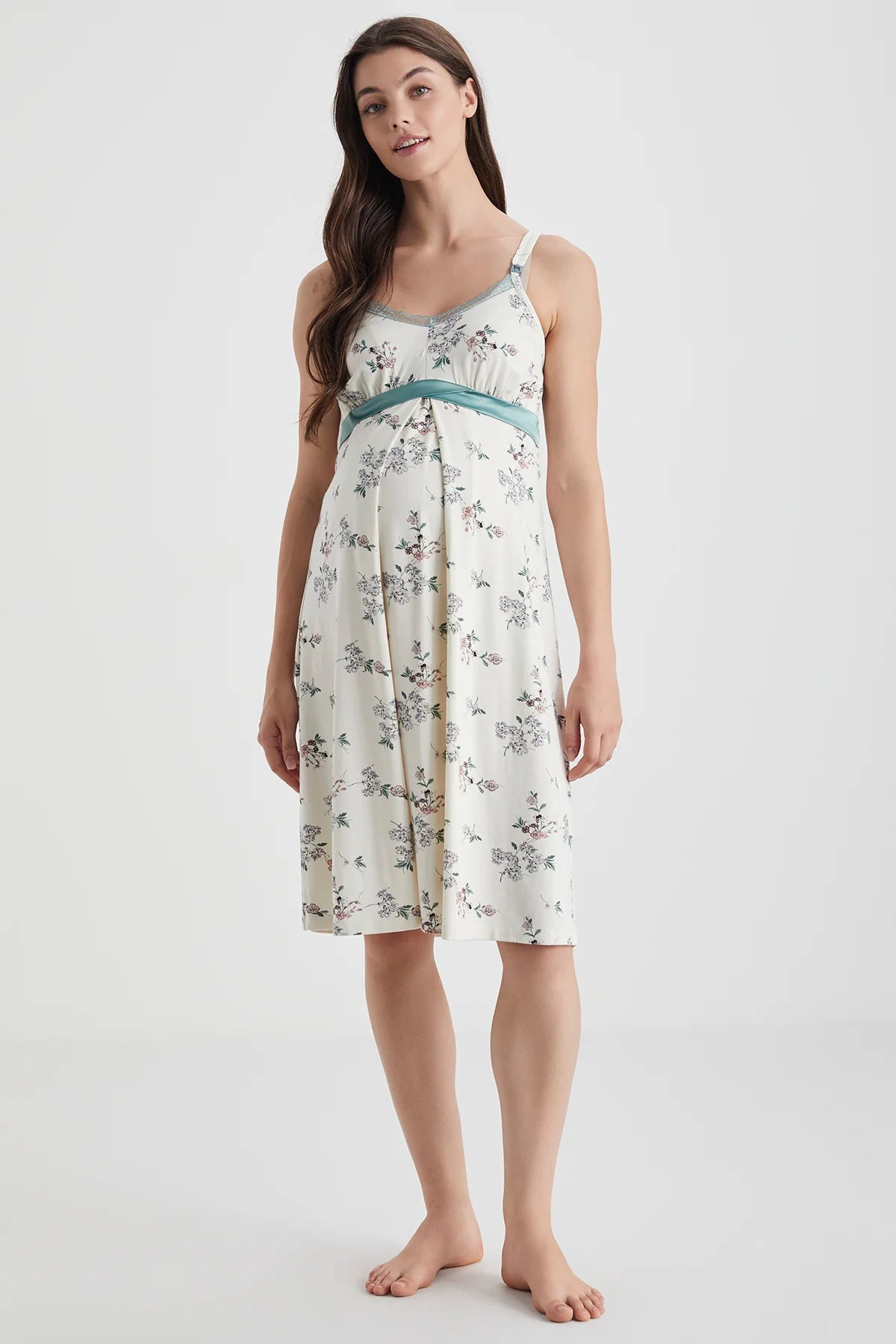Floral Soft Touch Maternity Dress