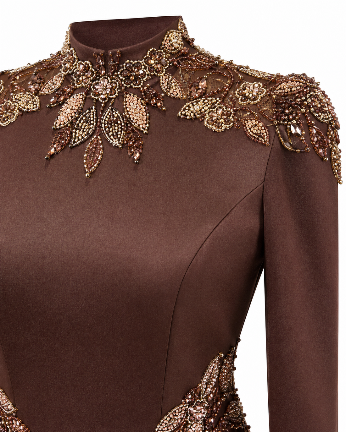 Nadine Brown Couture Dress