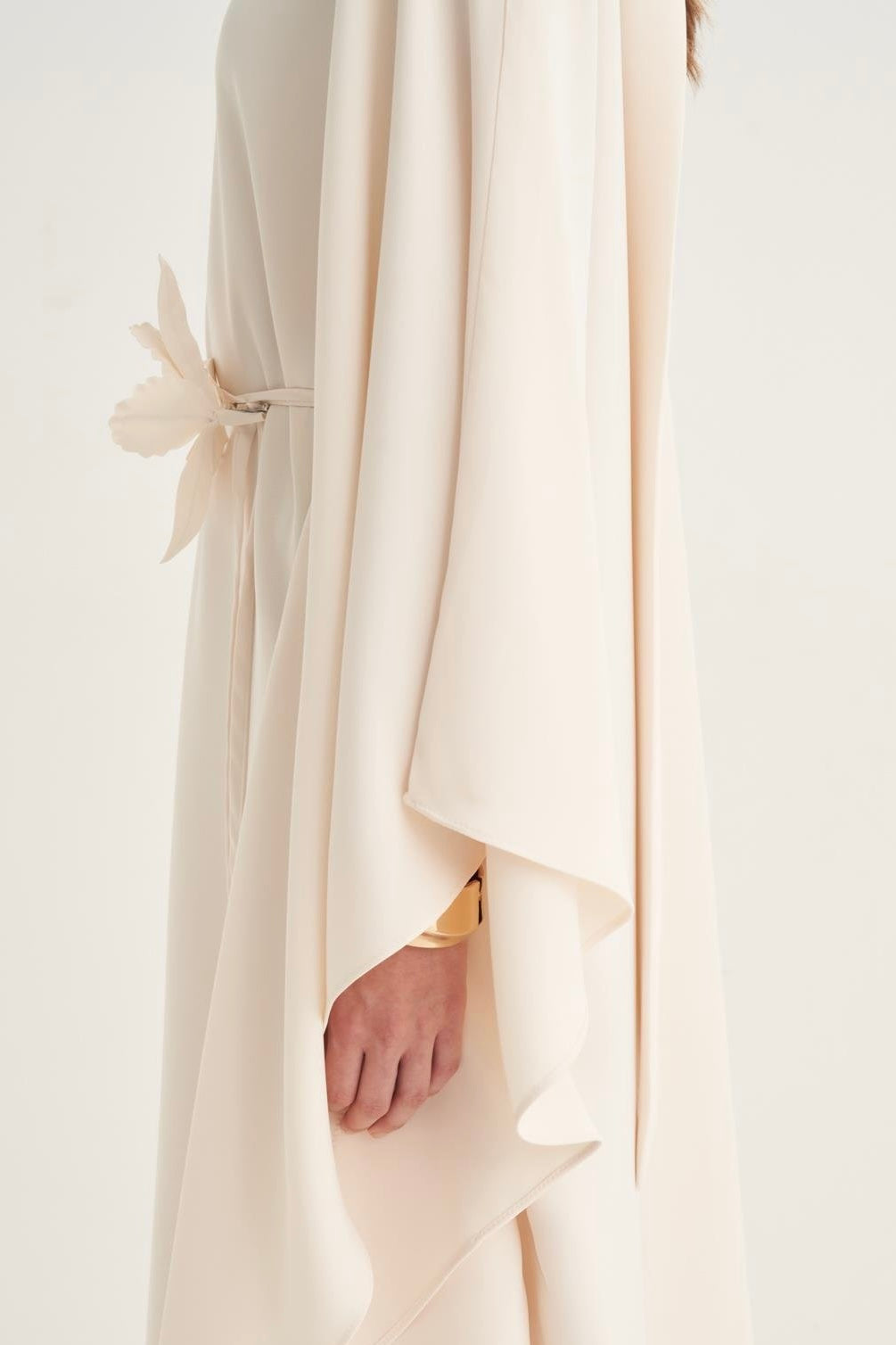 Limited Edition Handmade Kaftan Dress with Floral Details