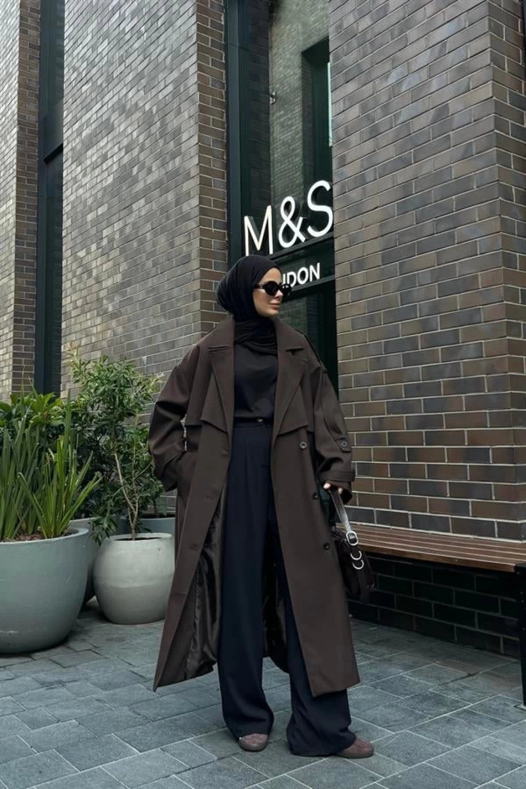 Bitter Maxi Oversized Trench Coat – Lined