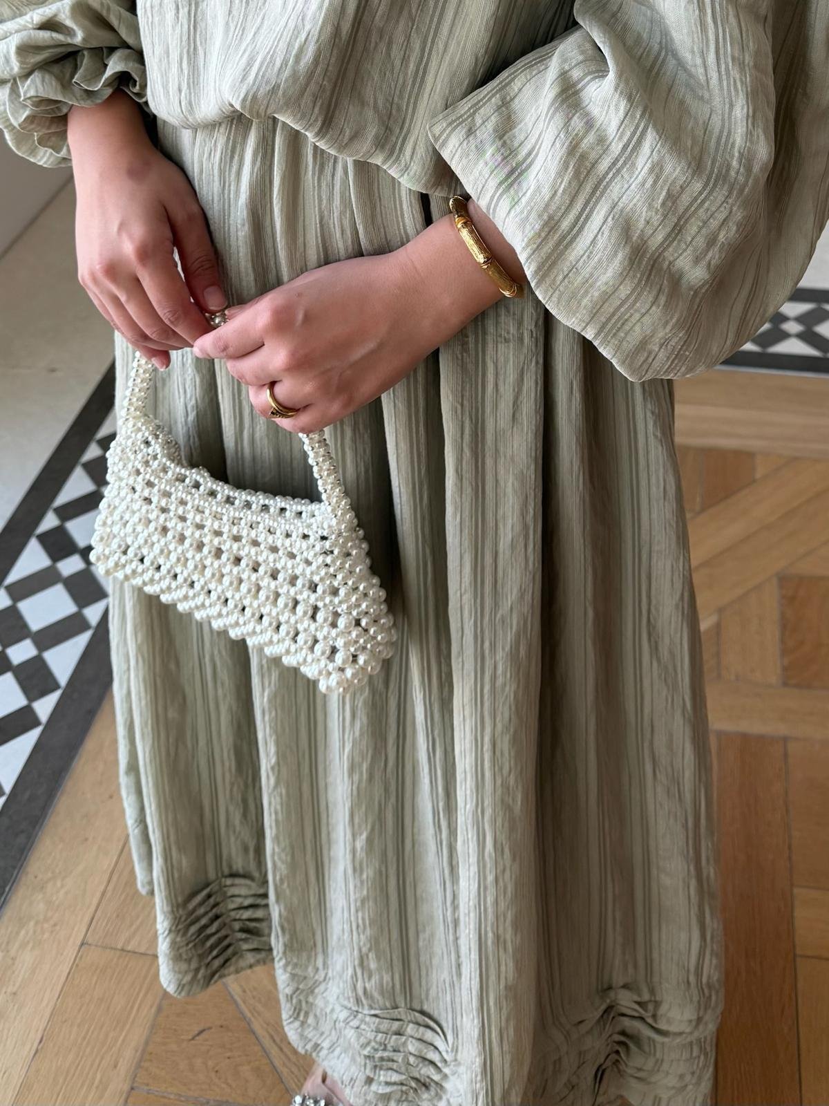 Sabo Skirt Set – Mint Green Colour Two-Piece Outfit