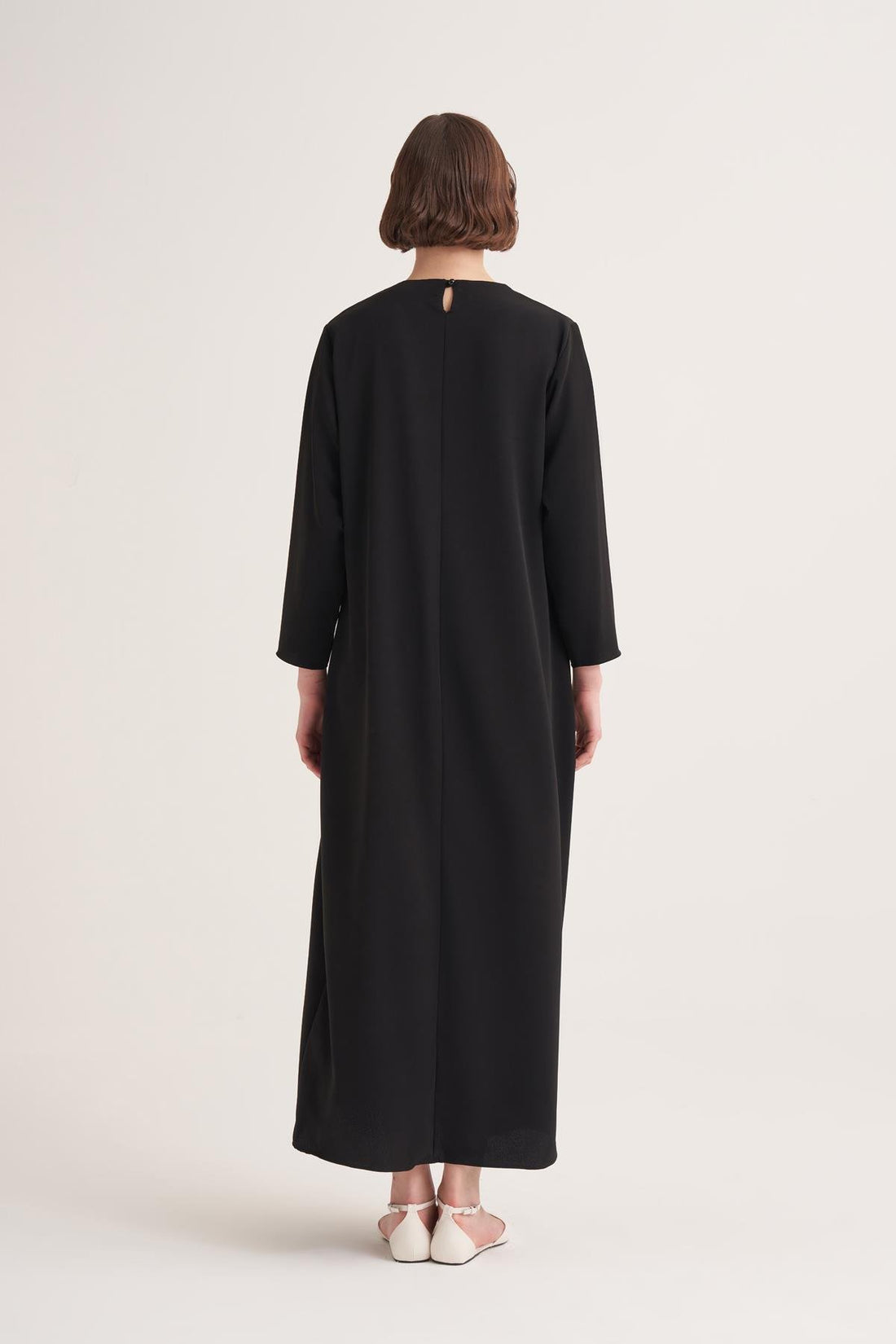 Crepe Inner Dress - Black
