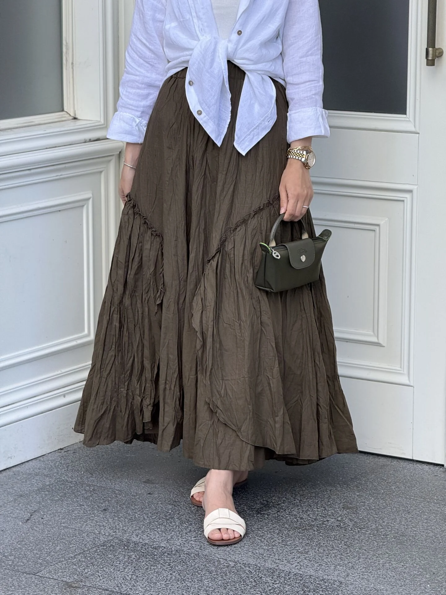 Khaki Princess Skirt