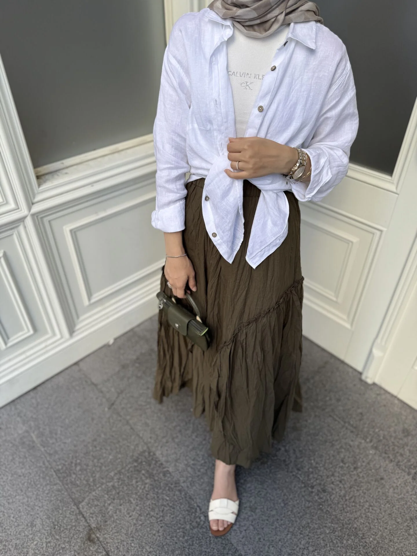 Khaki Princess Skirt