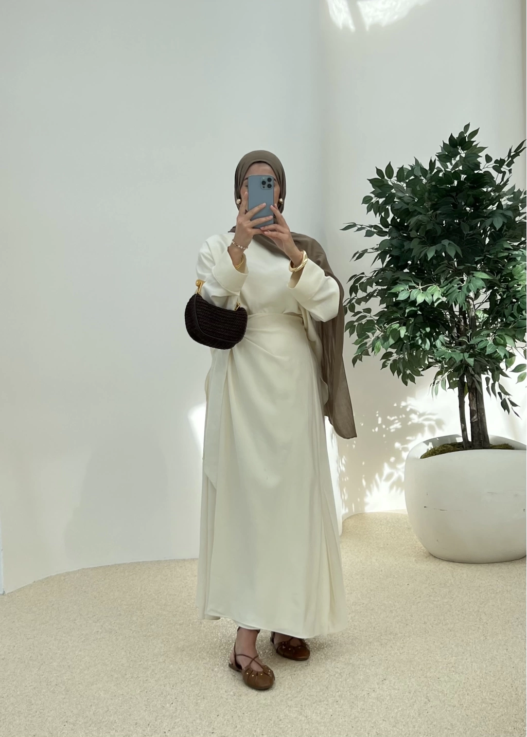 Vanilla Blouse & Skirt Set – Soft Tencel Fabric-Pre Order