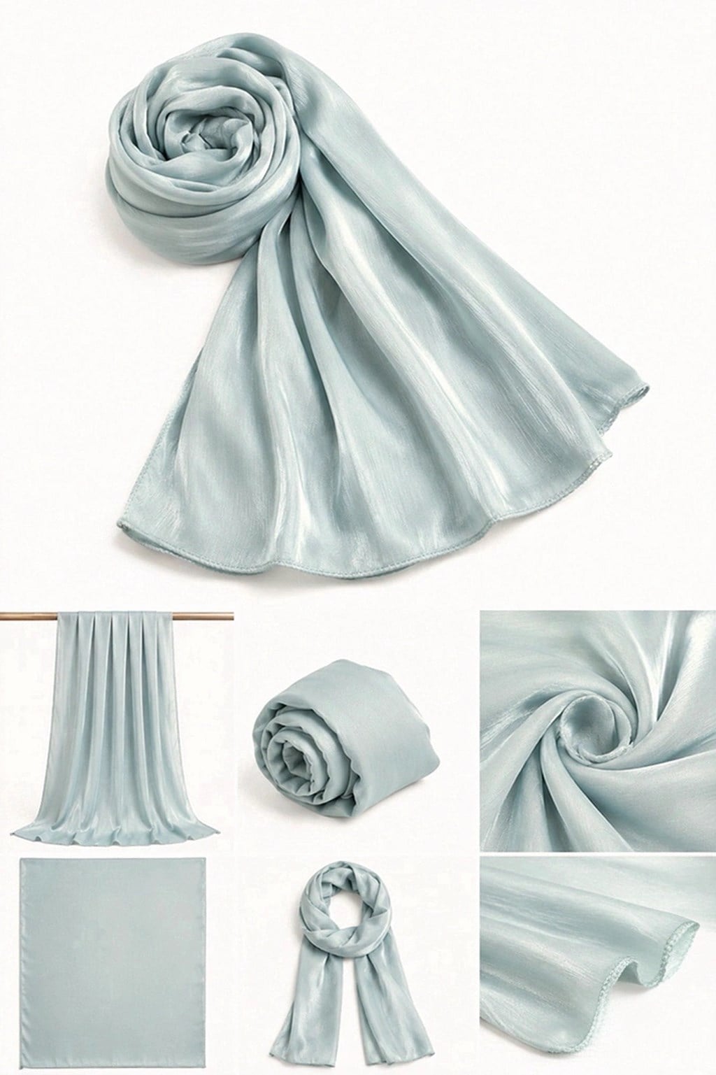 Janjan Occasion Shawl - Mint