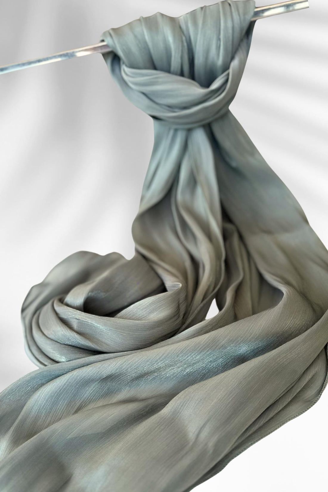 Janjan Occasion Shawl - Sage Green