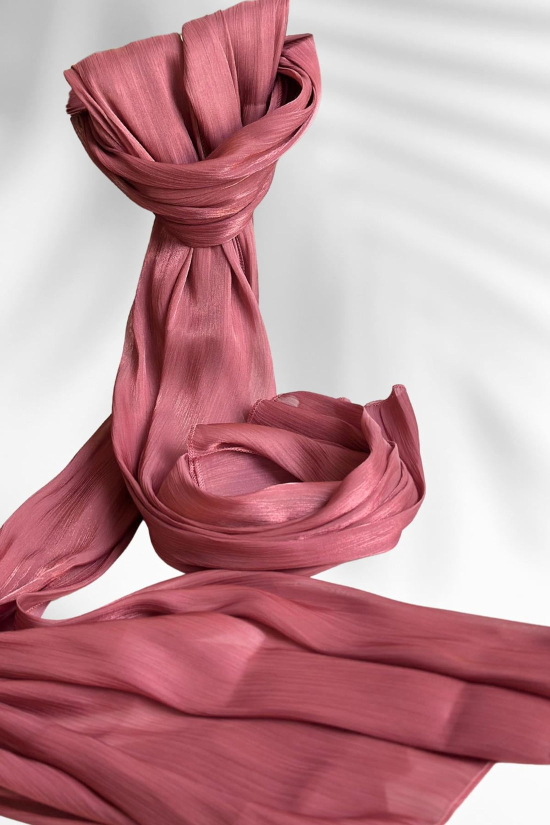 Janjan Occasion Shawl - Dusty Rose