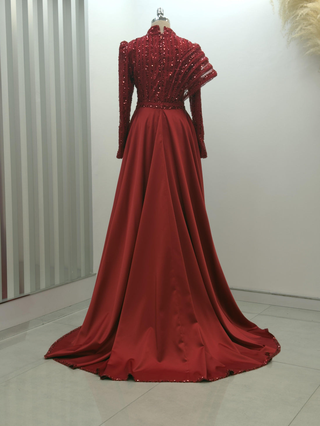 Elegance Evening Dress - Red - view 4