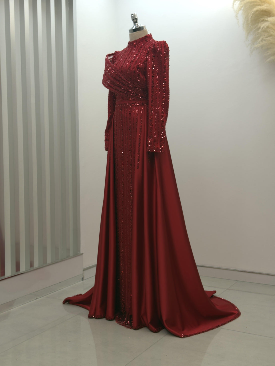 Elegance Evening Dress - Red - view 3