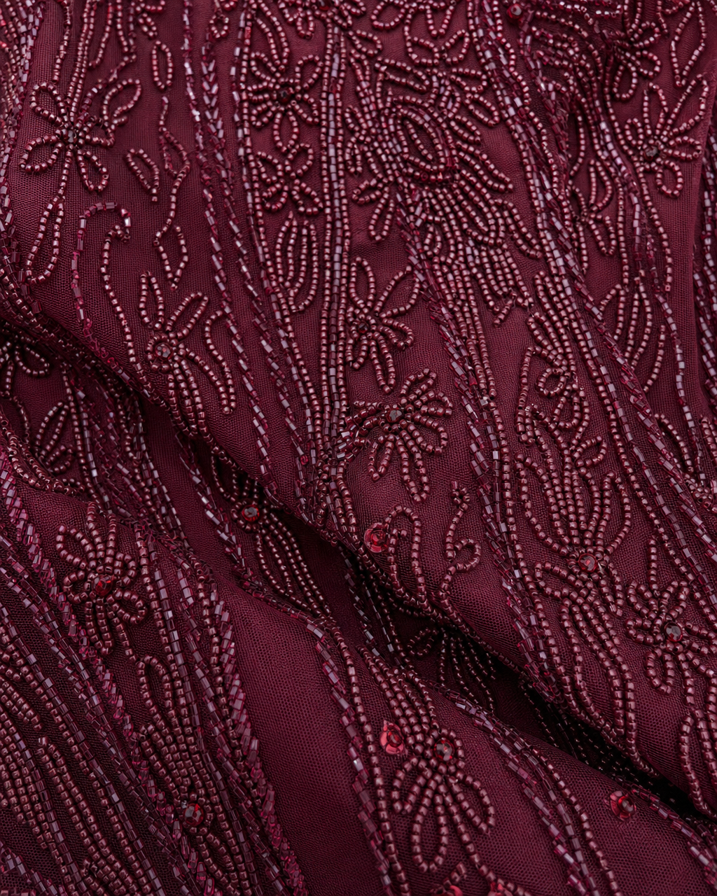 Calypso Couture Evening Dress - Burgundy