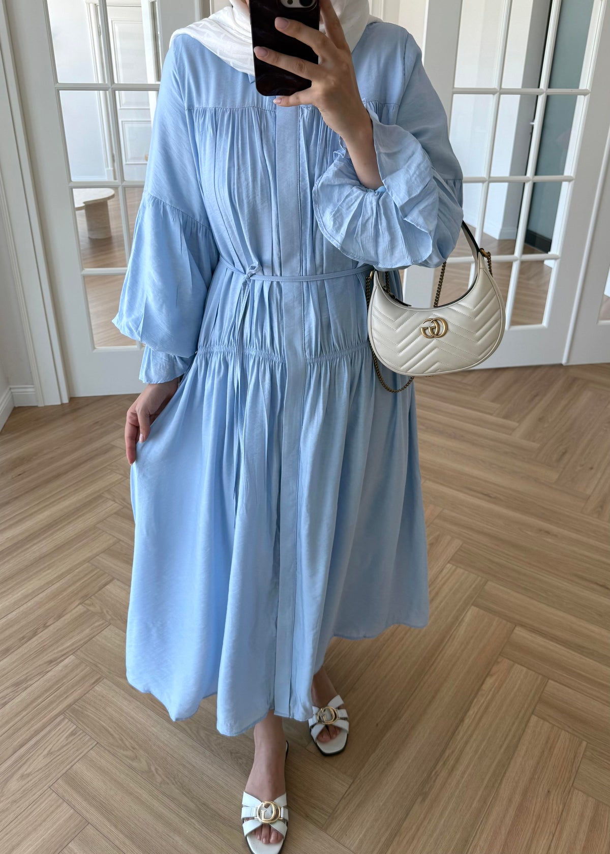 Helena Dress Blue