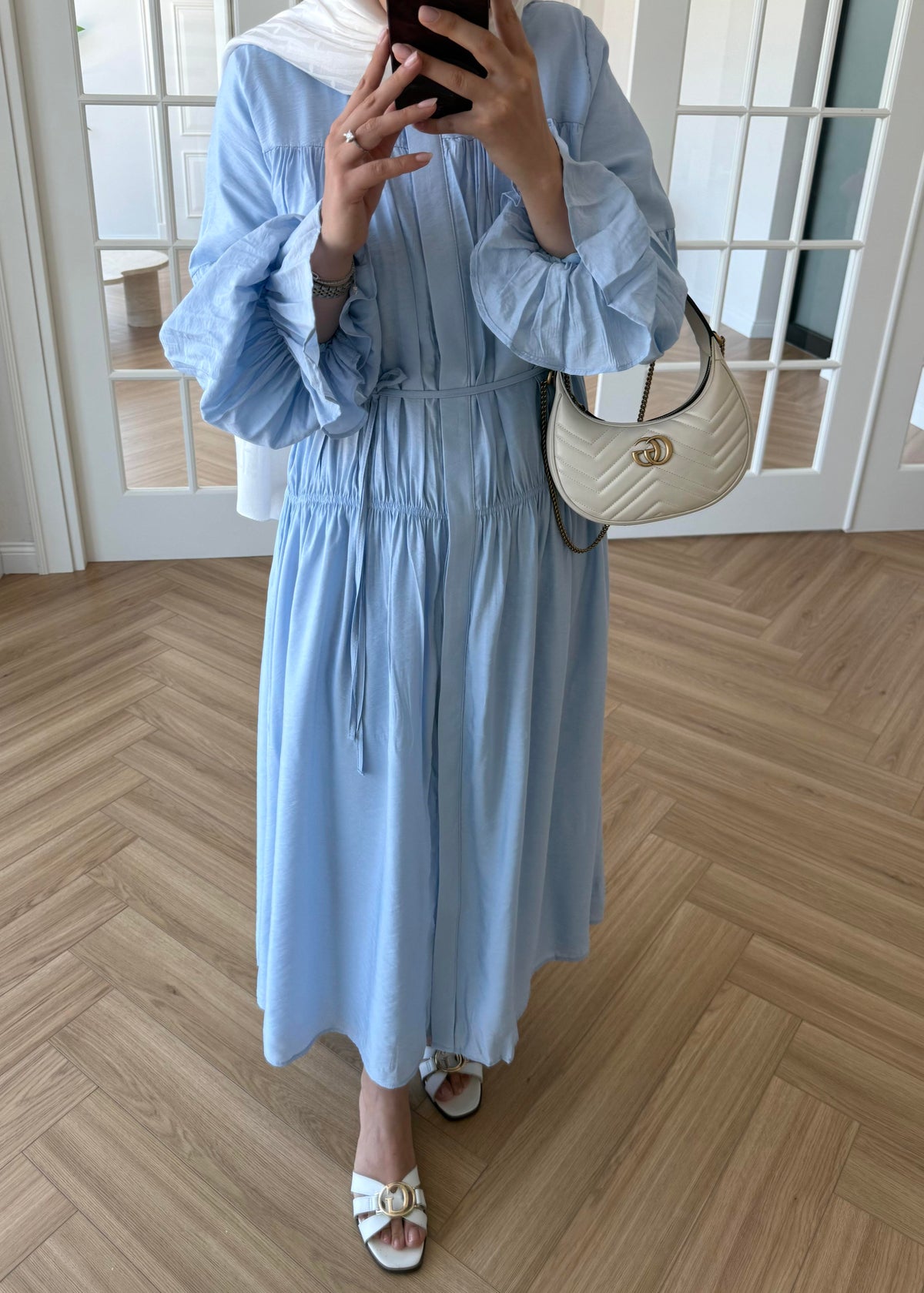 Helena Dress Blue