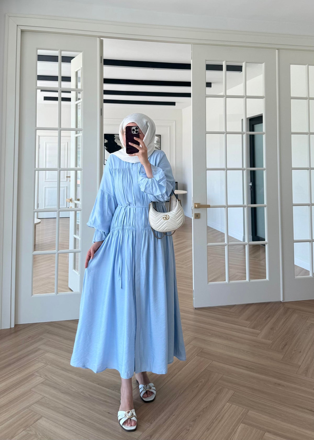 Helena Dress Blue