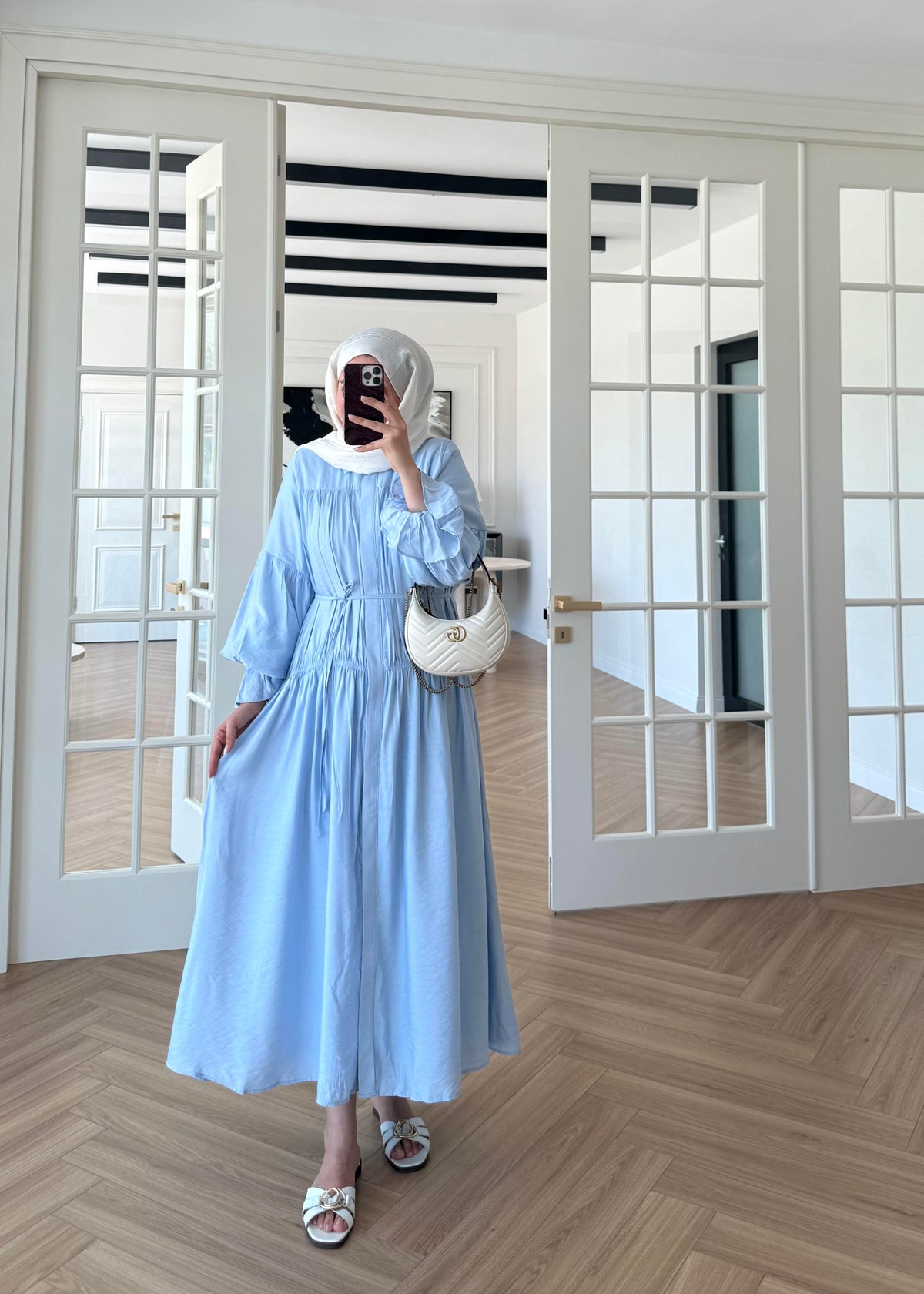 Helena Dress Blue