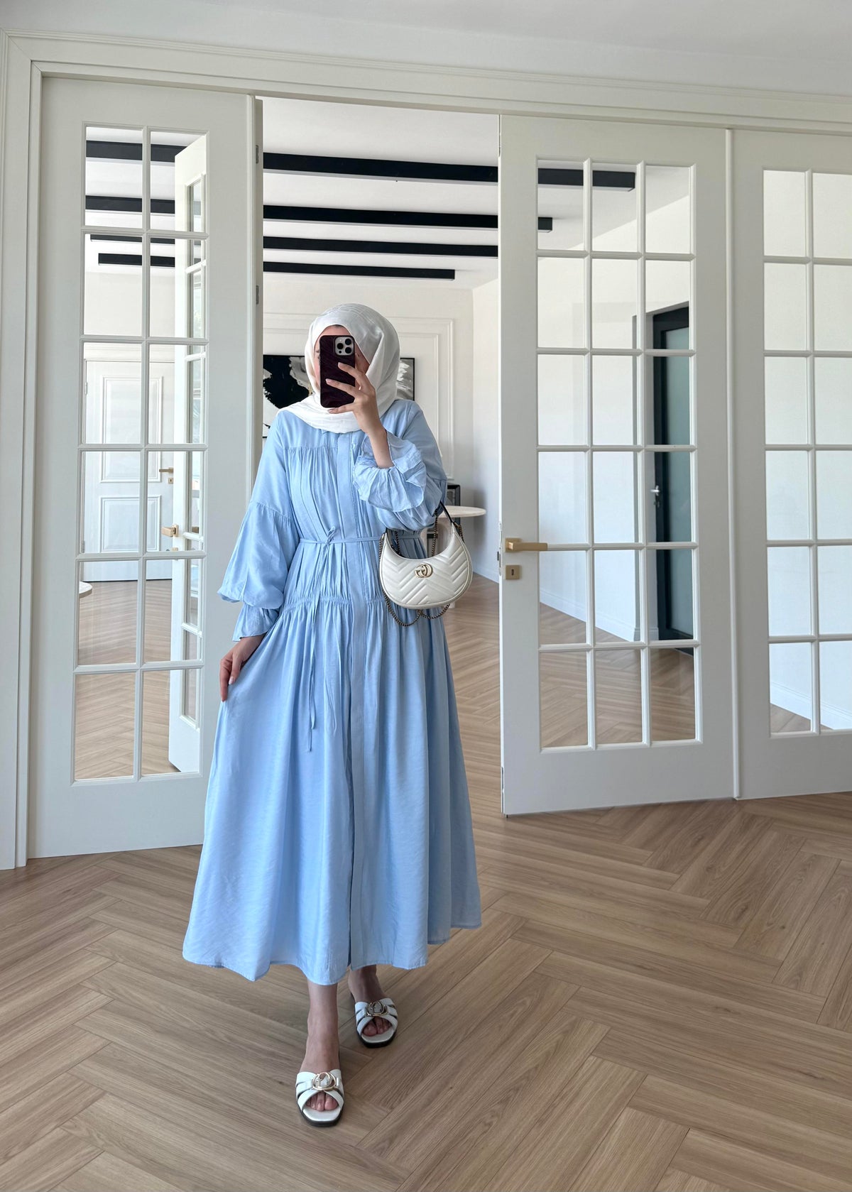 Helena Dress Blue