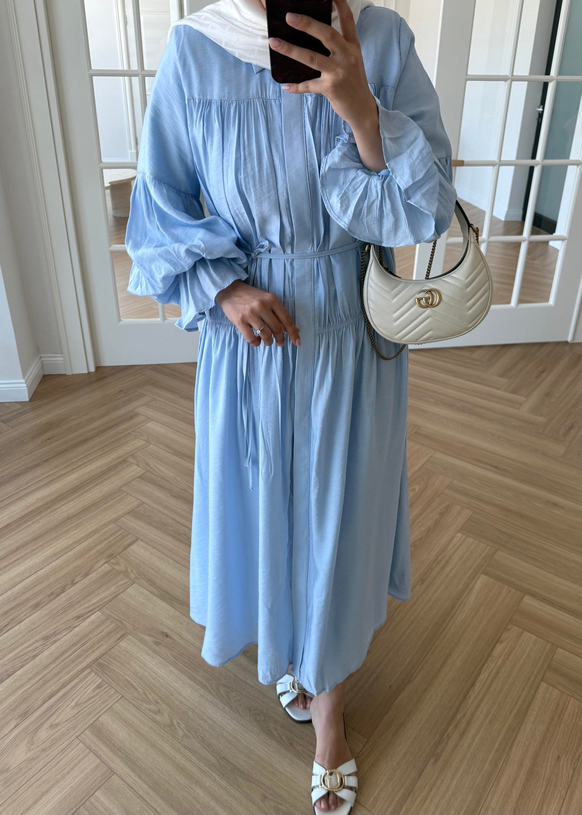 Helena Dress Blue