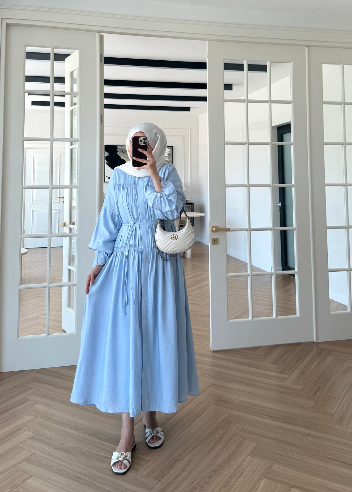 Helena Dress Blue