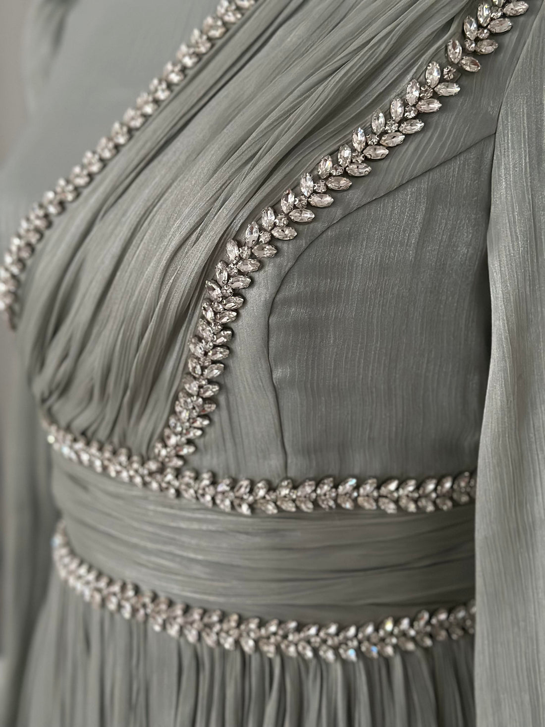 Hermonie Evening Dress - Mint - view 2