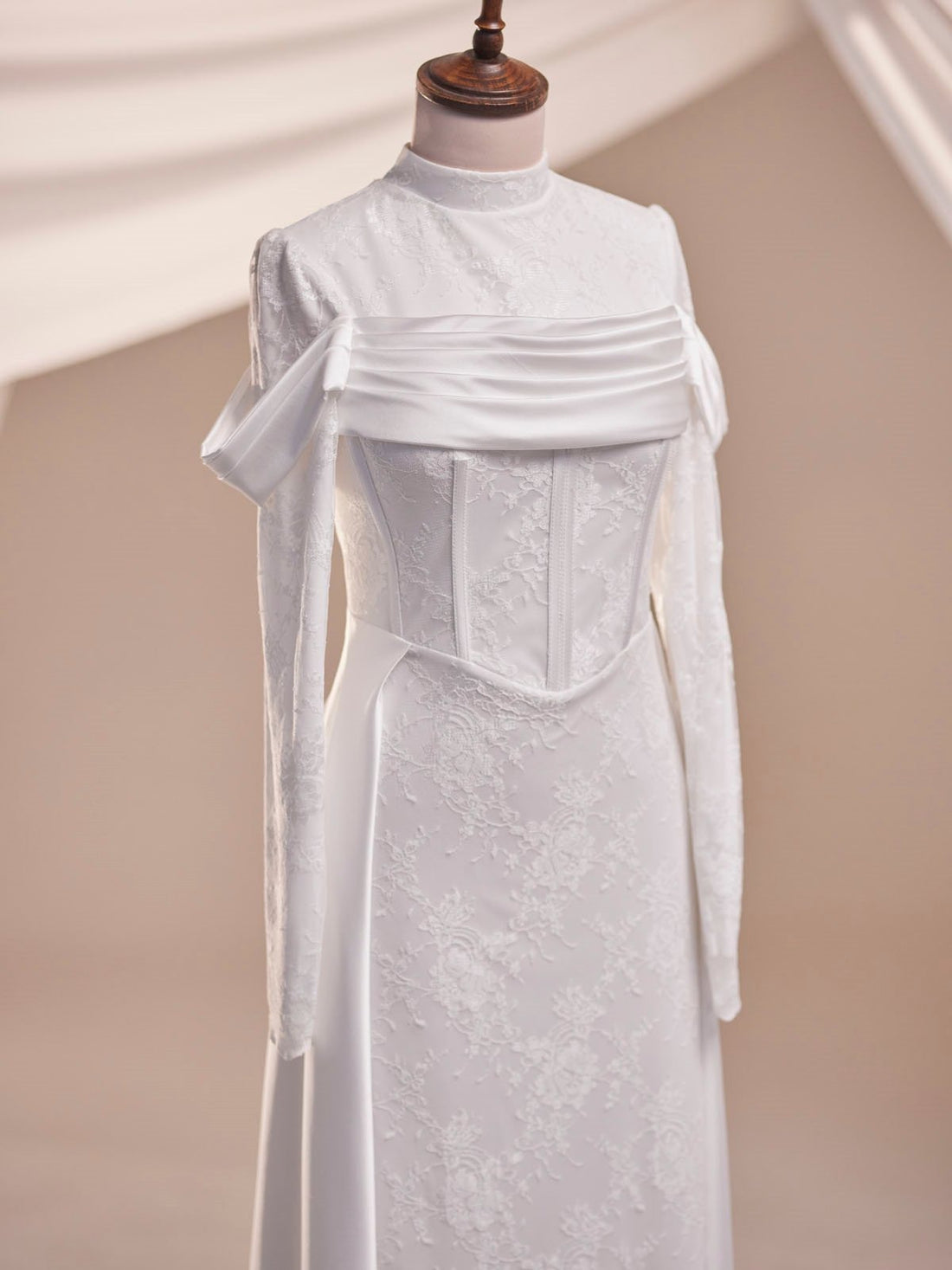 Dante White Evening Gown