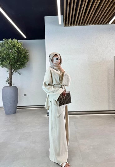 Two-Piece Premium Linen Outfit