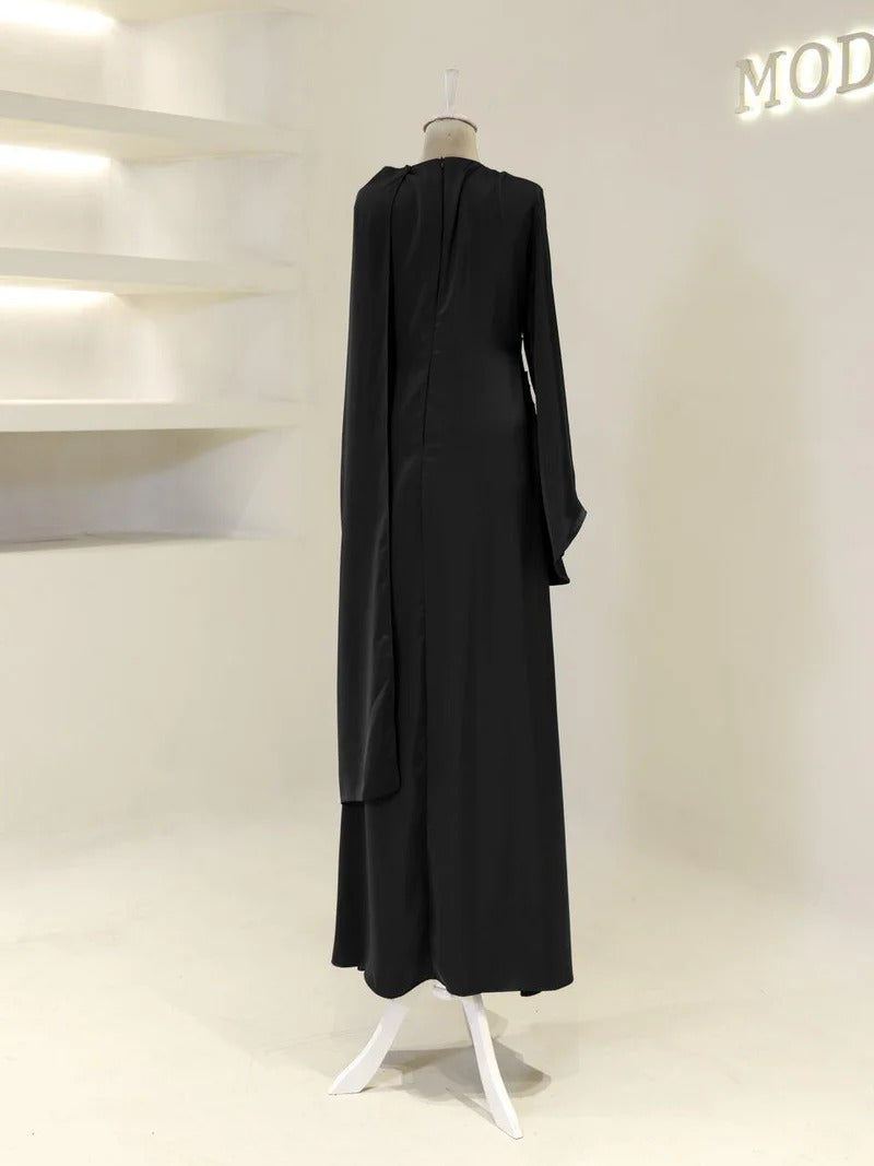 Seraphine Evening Gown- Black
