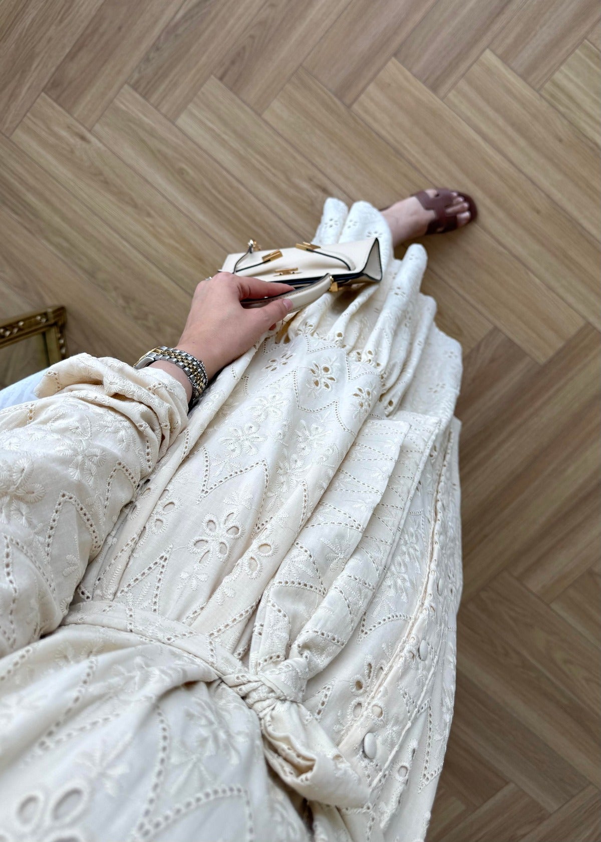 Lace Trim Dress – Butter Yellow