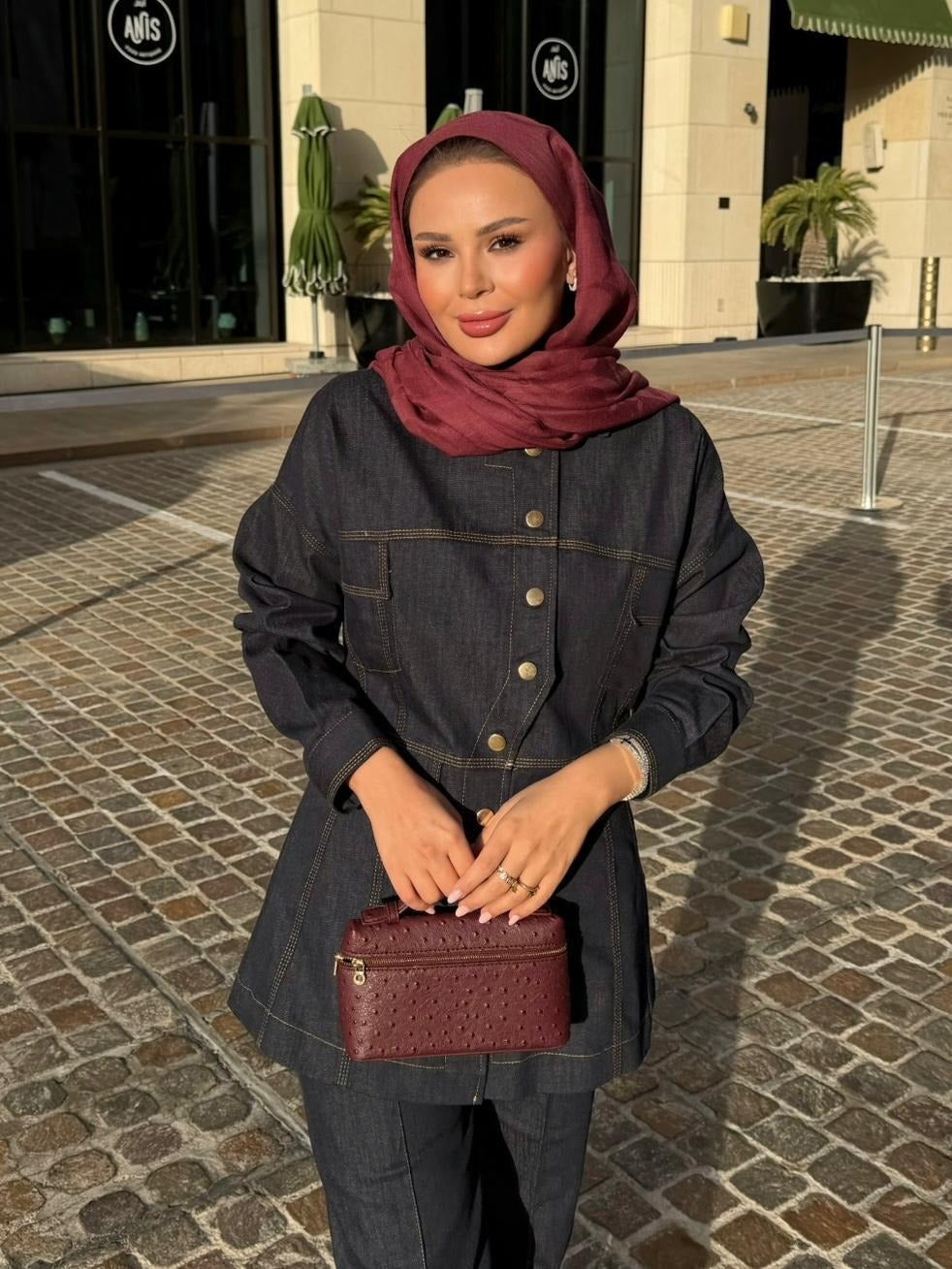 Manche Denim Set – Denim Blue