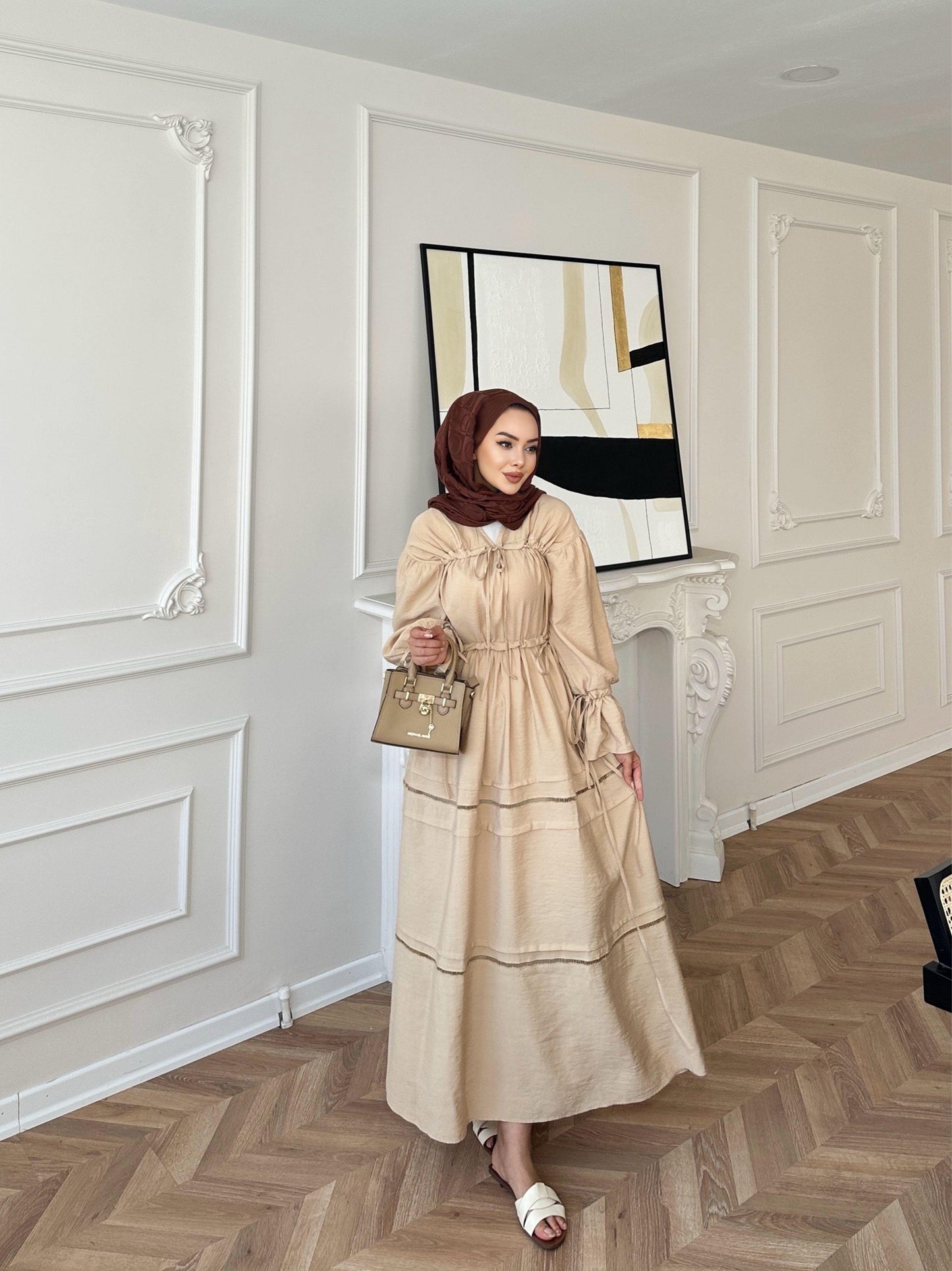 Layana Beige Dress