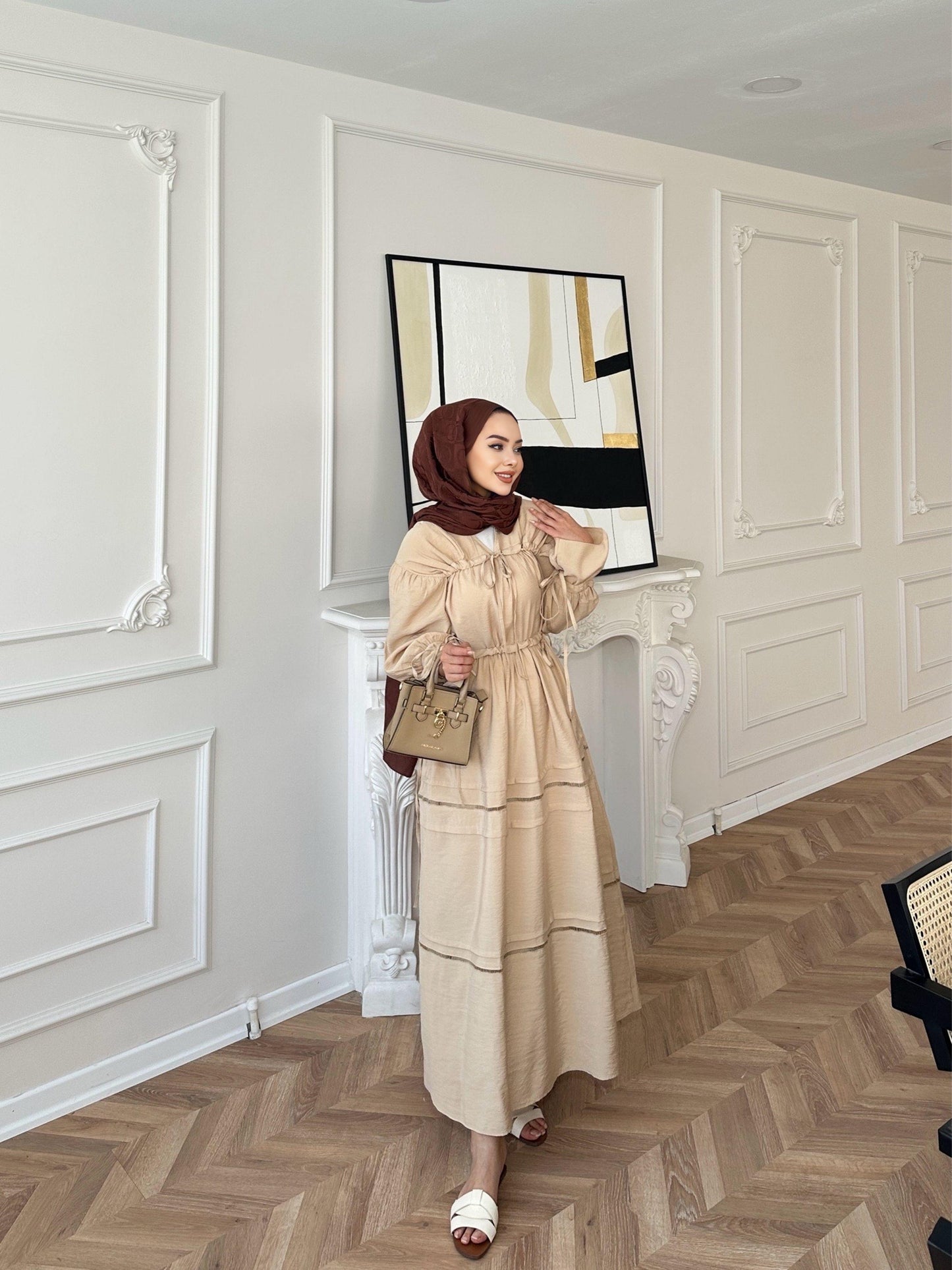 Layana Beige Dress