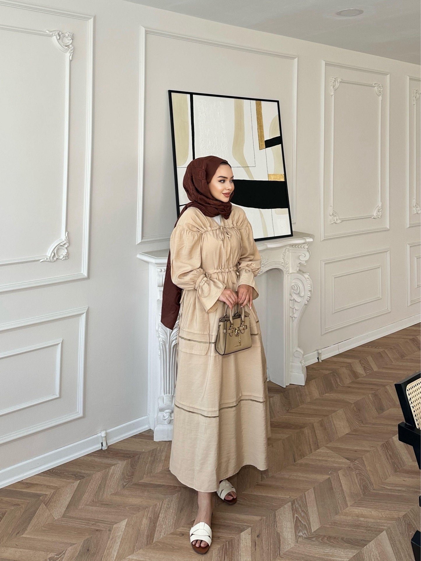 Layana Beige Dress