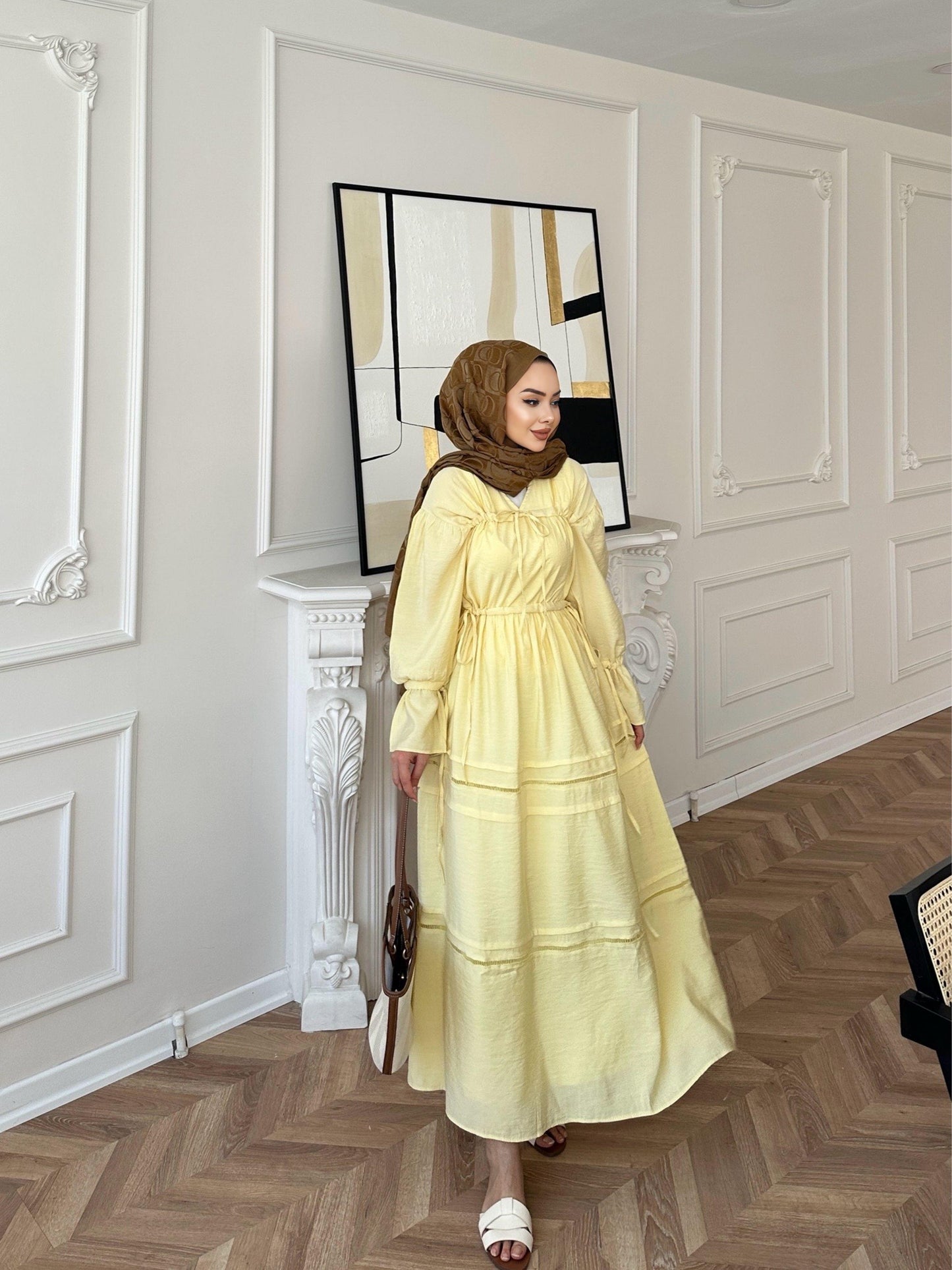 Modal Yellow Dress